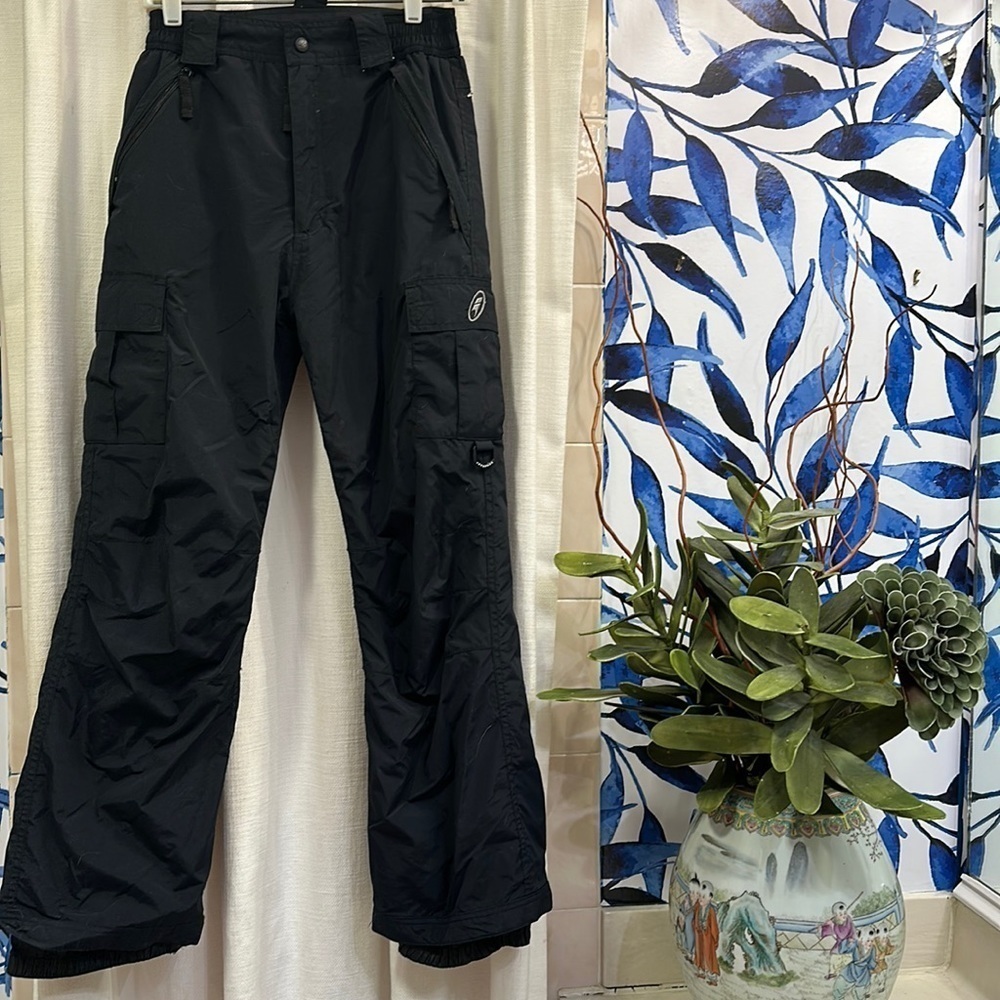 Trespass Performance Protection Black Snow Ski Snowboarding Pants Size Y 13/14